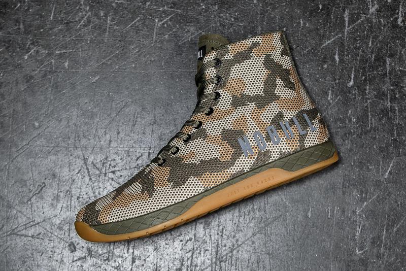 Men's Nobull High-Top Woodland Camo Trainers Camo | SG W2180N